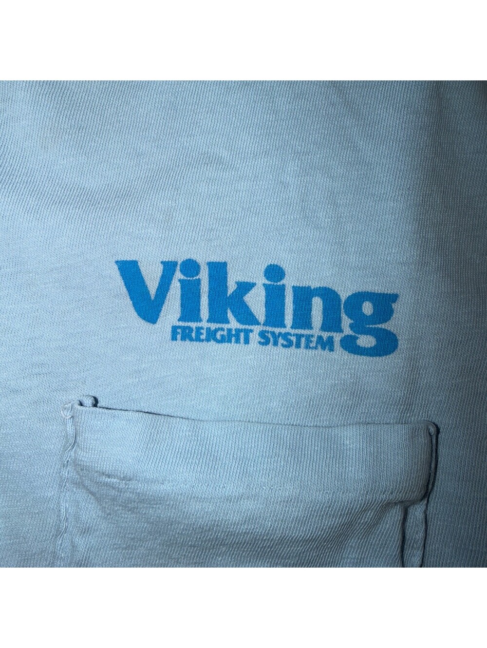 Land of the Vikings 70s VTG T Shirt Moving Promo Truck Horns California Travel - Picture 6 of 8
